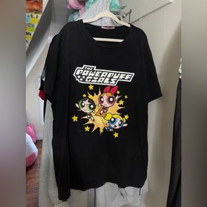 Power puff girl oversized t shirt